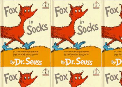 Focking Fox In Socks!