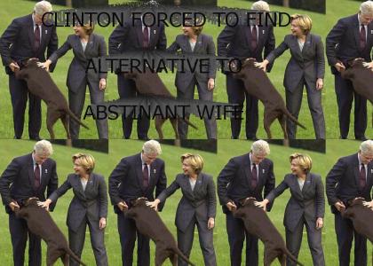 Bill Clinton finnally caught by Hillary