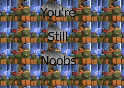 The Turtles Discover They Are Noob