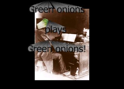 Green onions playing green onions