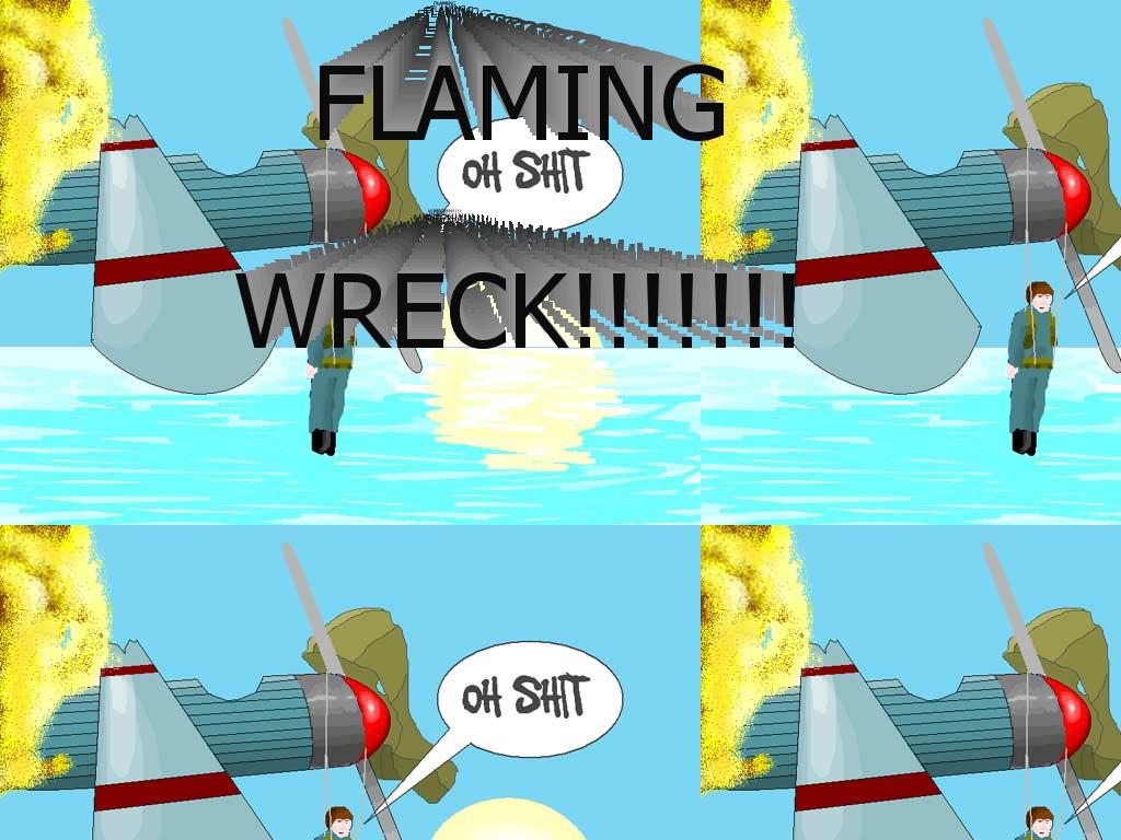 flamingwreck