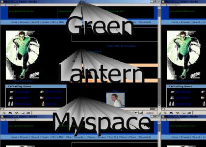 Green Lantern Myspace