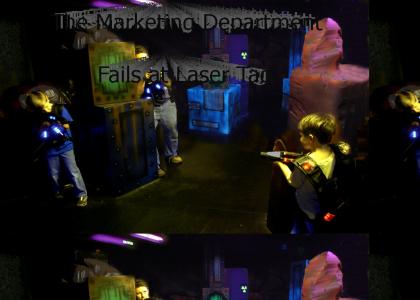 The Marketing Department Fails at Laser Tag