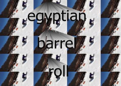 egyptian barrel roll