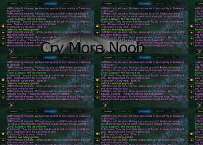 Cry More Noob