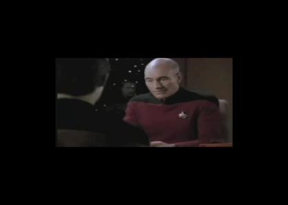 Picard Runs Afoul of an Old Blue Kid