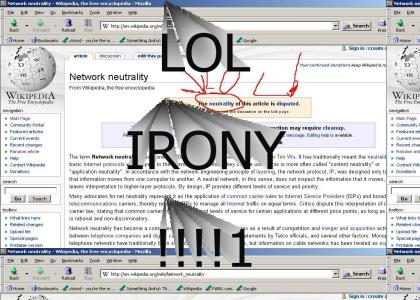 Wikipedia is Ironic!