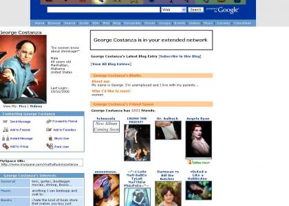 George Costanza Loves MySpace