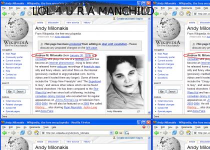 andy milonakis is a fat, unfunny, mole-covered, 29 year old manchild