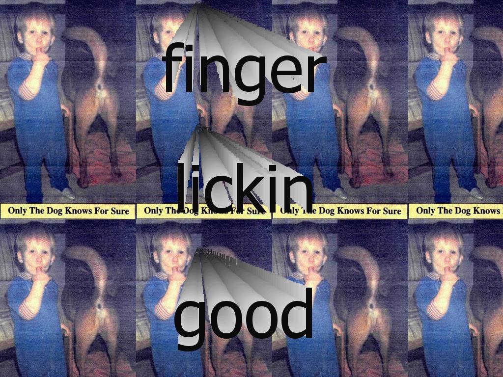 finger-bum