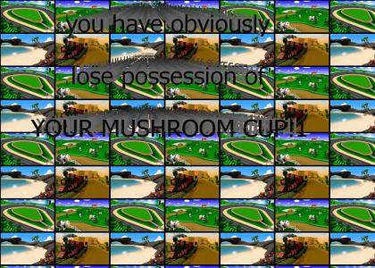 You Have Lost Possession of The Mushroom Cup!