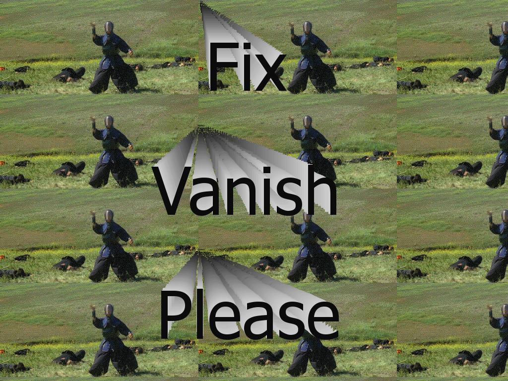 fixvanish