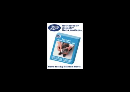 Boots - Animal Testing Kit