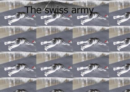 The Swiss army knife only had one weakness...