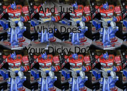 And just what does your Dicky do?