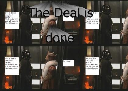 Vader and the Kings deal (fixed my mistake)