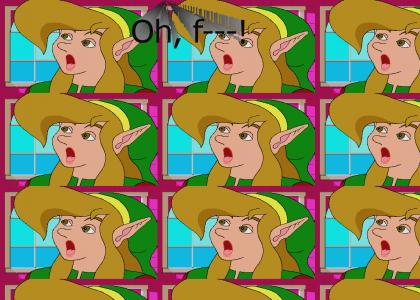 Zelda CD-i - Link said a bad word