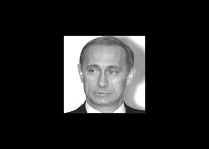 Vladimir Putin doesn't change facial expressions