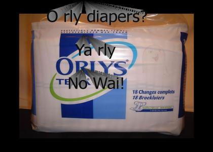 O rly Adult Diapers from Tena