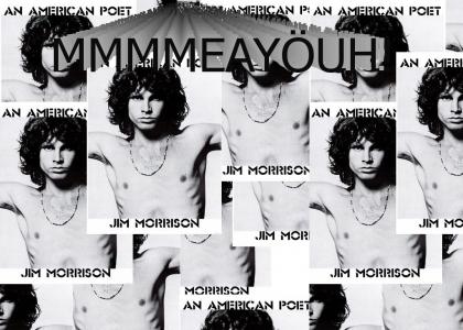 Jim Morrison invents a new word (34 years ago)