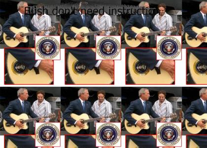 Bush knows how to rock