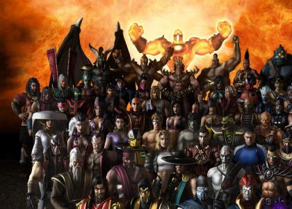 EVERY MK CHARACTER IN ONE GAME FINALLY