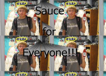 Erik loves sauce