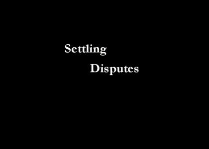 Settling disputes