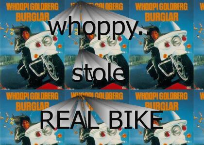 whoppy is a burglar