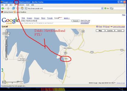 I Live in Dildo........Newfoundland
