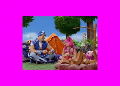 Sportacus and Stephanie Discuss Serious Issues