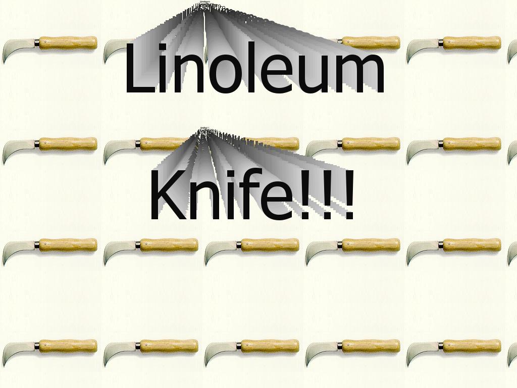linoleumknife