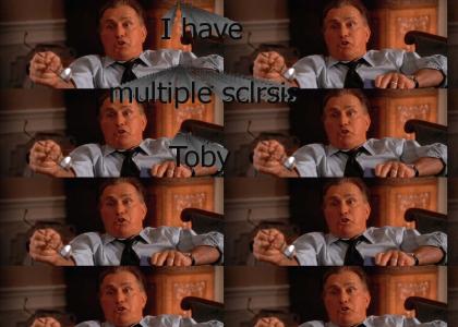 West Wing - I have multiple sclrsis Toby