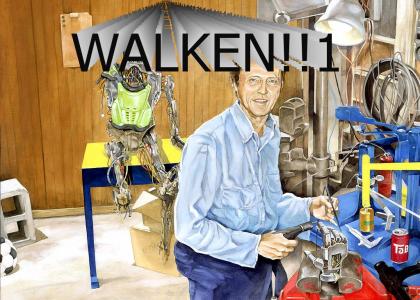 Christopher Walken builds robots