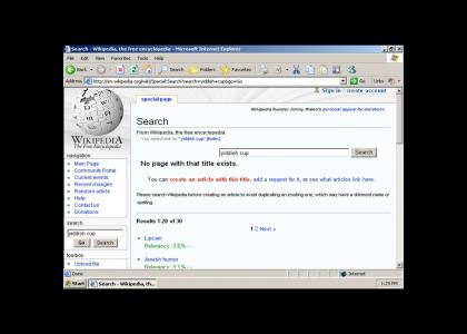 Wikipedia's Definition of Yiddish Cup