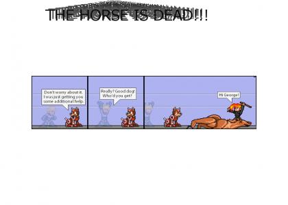 dead horse attack!