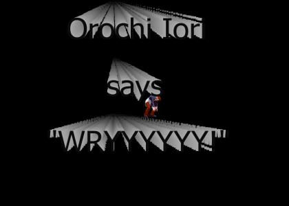 Alternate Orochi Iori Scream