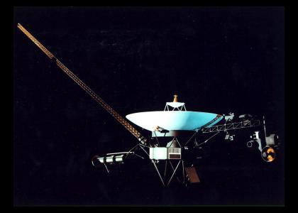 Latest transmission from the Voyager II