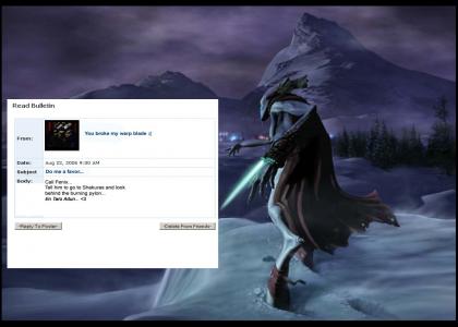 Zeratul's Myspace Suicide Zeratul's Myspace Suicide