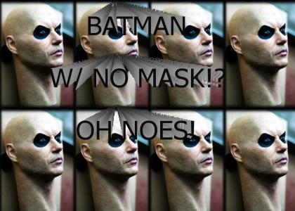 BATMAN!? W/ NO MASK!?