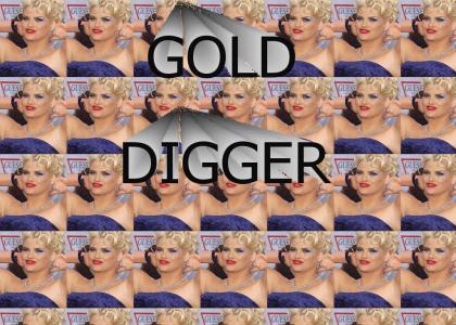 Anna Nicole gold digger