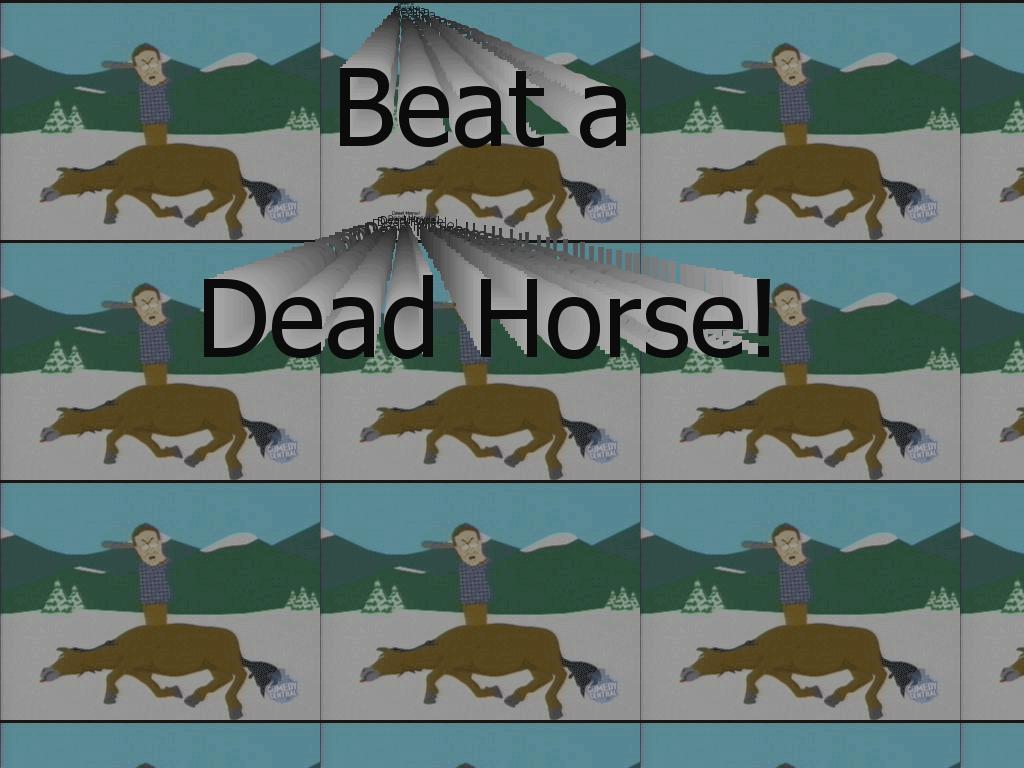 dontbeatdeadhorse