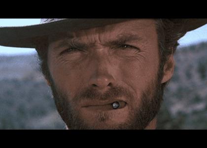 Clint Eastwood, Lee Van Cleef & Eli Wallach... stare into your soul