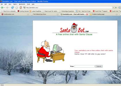 Santa Bot Fails at Life