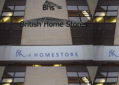 British Home Stores Homestore