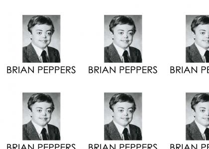 Brian Peppers changes facial expression