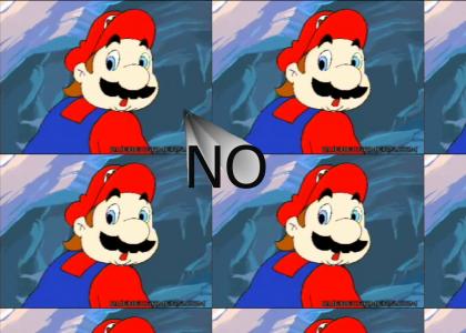 mario says no