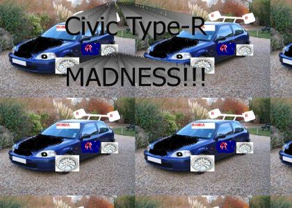 Super type-r civic race!