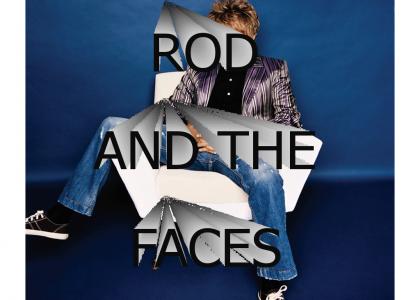 Rod Stewart Changes Facial Expressions