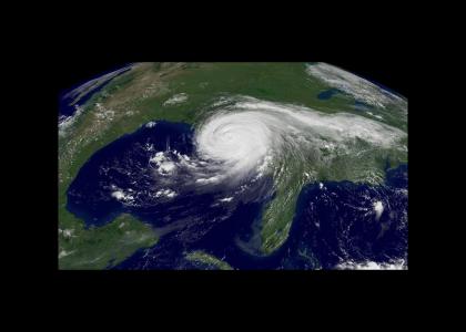 Hurricane Katrina Satellite Photo